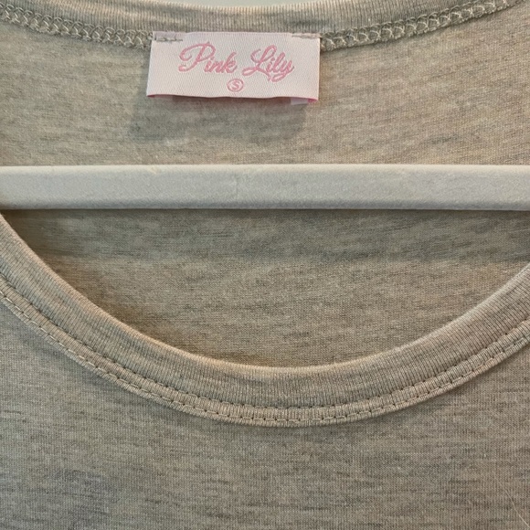 Pink Lily Oat Blouse - Picture 3 of 3